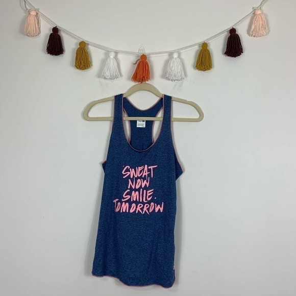 The North Face Sweat Now Smile Tomorrow Graphic Tank Small - Picture 1 of 9